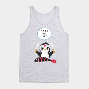 Penguin Chef Tank Top